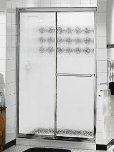 MAAX Decor Plus 2-Panel Full Height Sliding Shower Doors